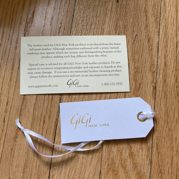 Gigi New York Madison Leather Crossbody Mini Bag - Picture 9 of 16